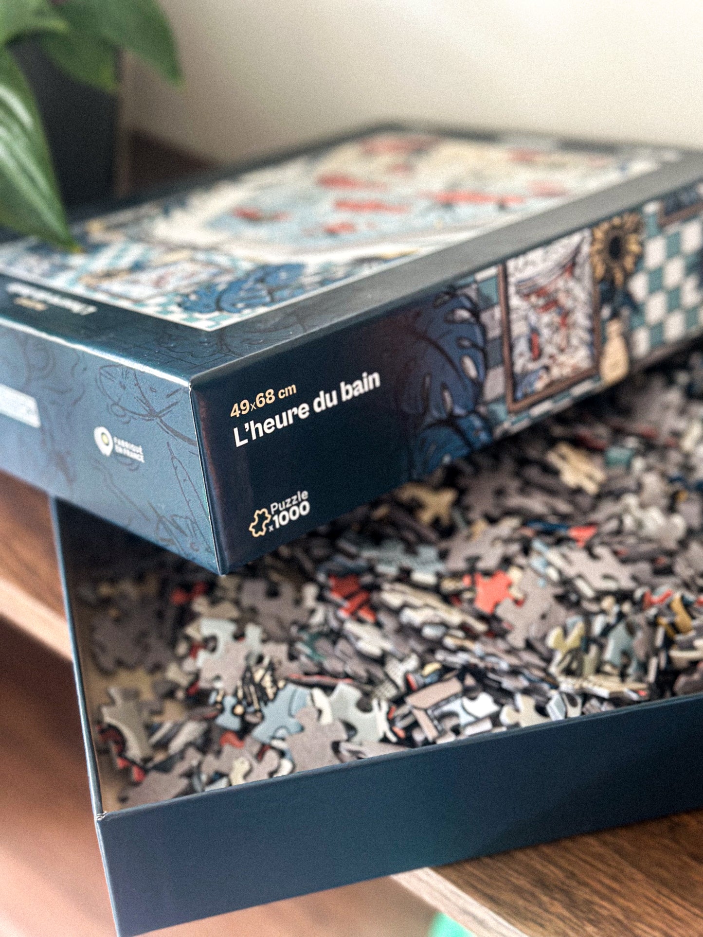 Puzzle 1000 pièces - L'heure du bain🧩