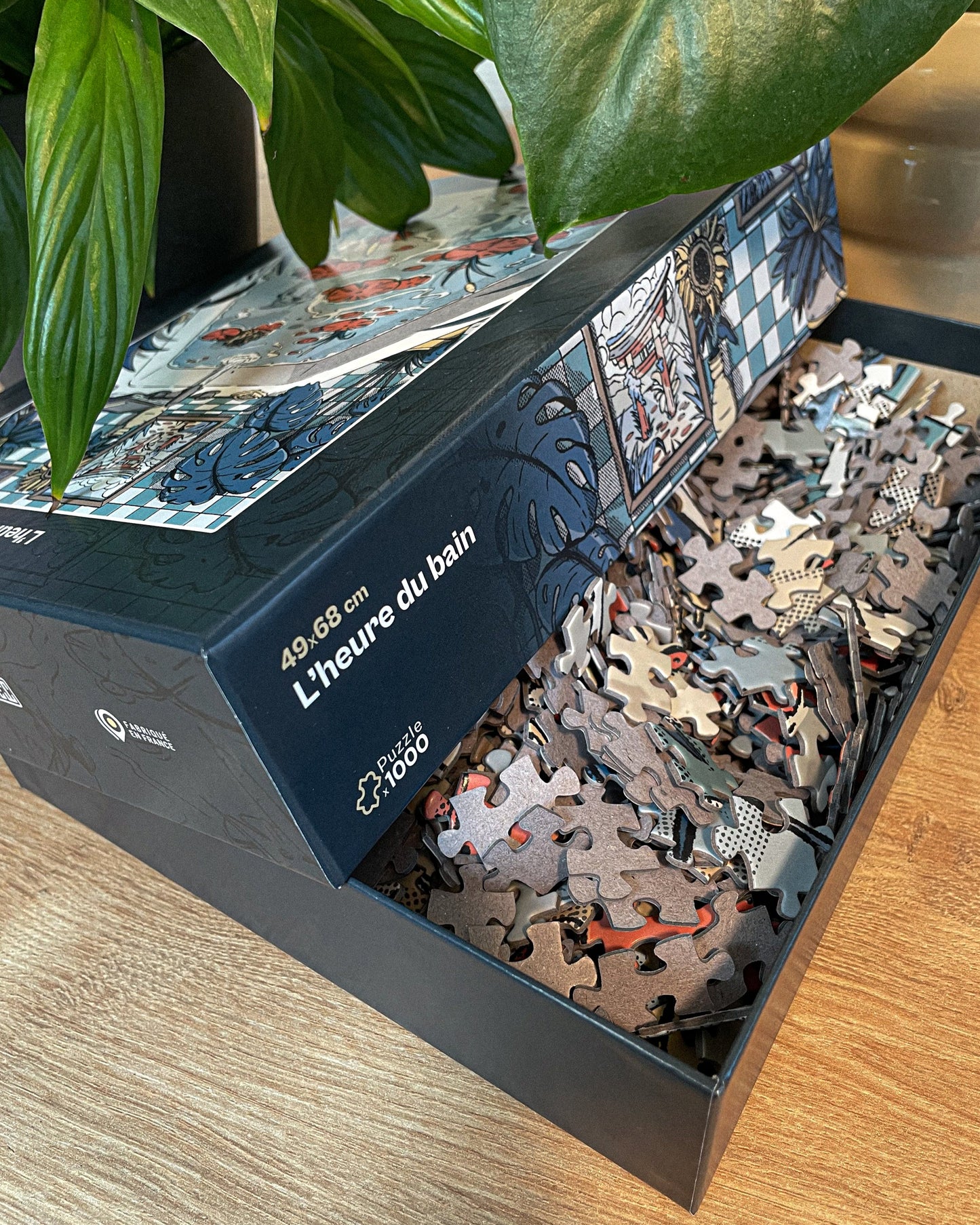Puzzle 1000 pièces - L'heure du bain🧩