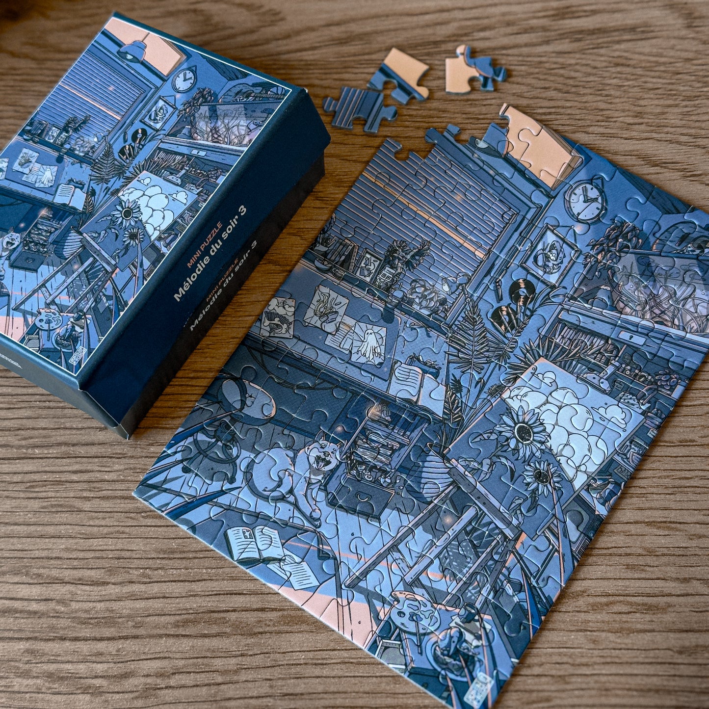 Mini puzzle 100 pièces - Mélodie du soir 3
