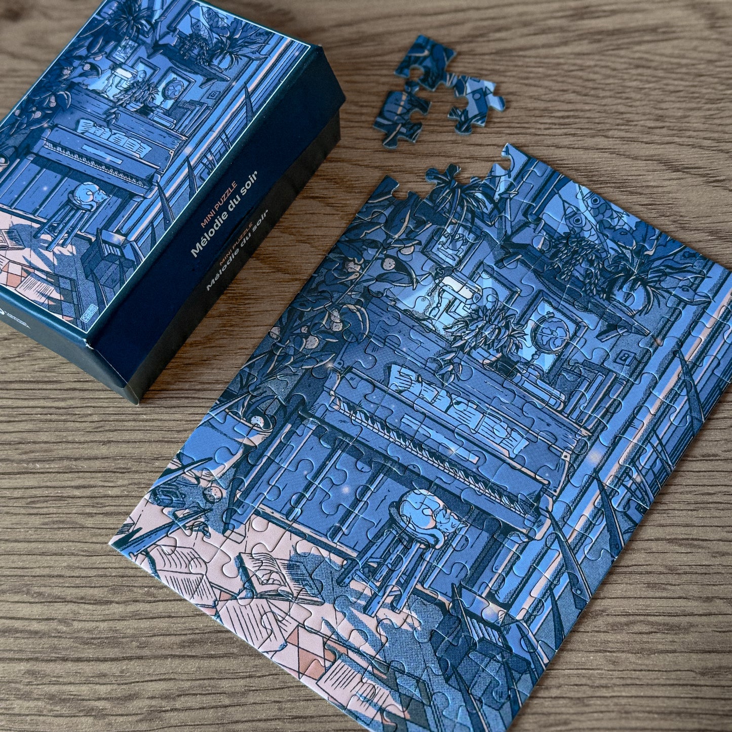 Mini puzzle 100 pièces - Mélodie du soir