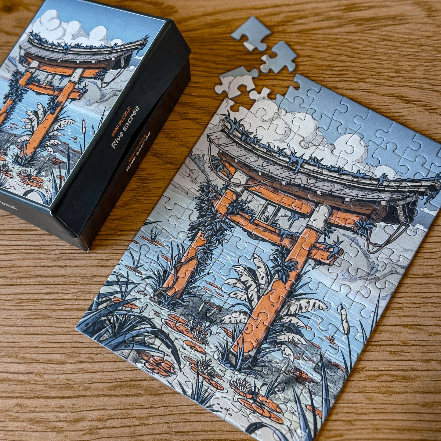 Mini puzzle 100 pièces - Rive sacrée