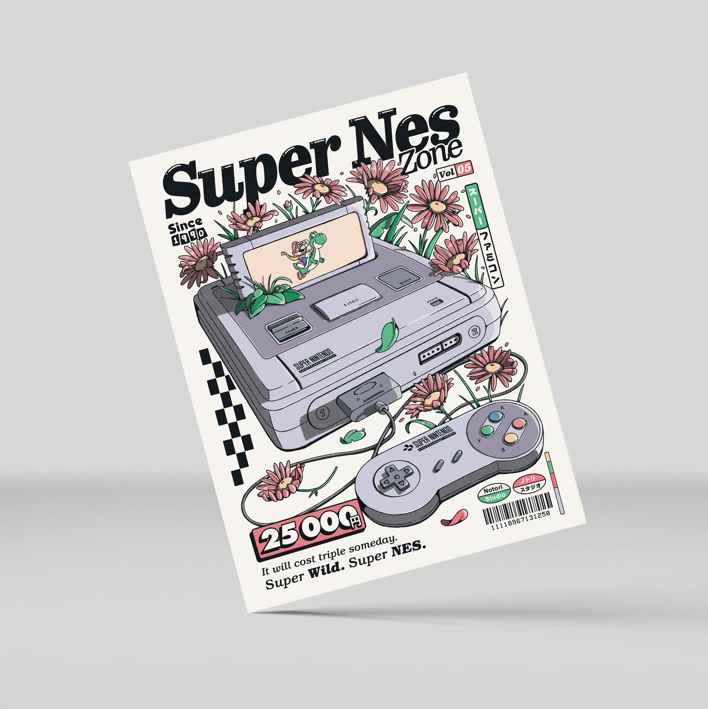 Super Nes Zone Mini Print