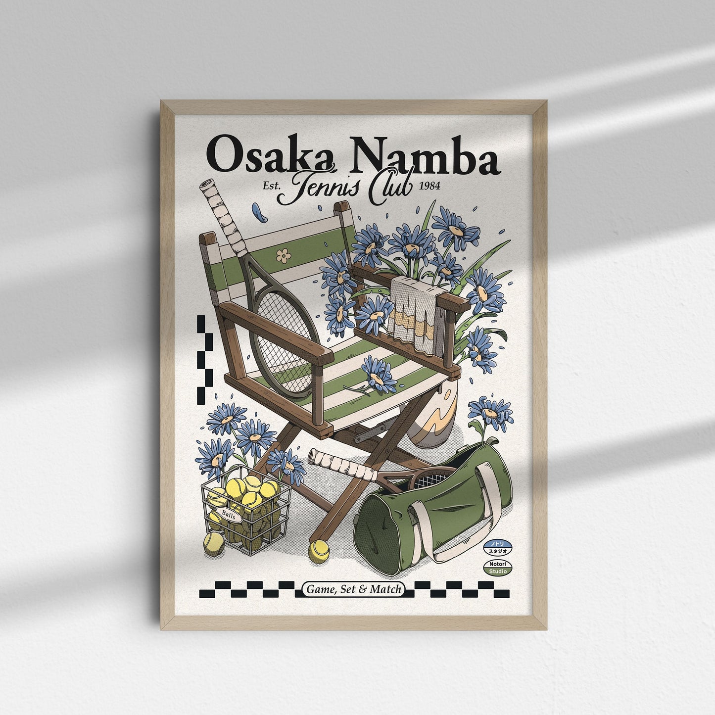 Affiche Osaka Namba Tennis Club 🎾
