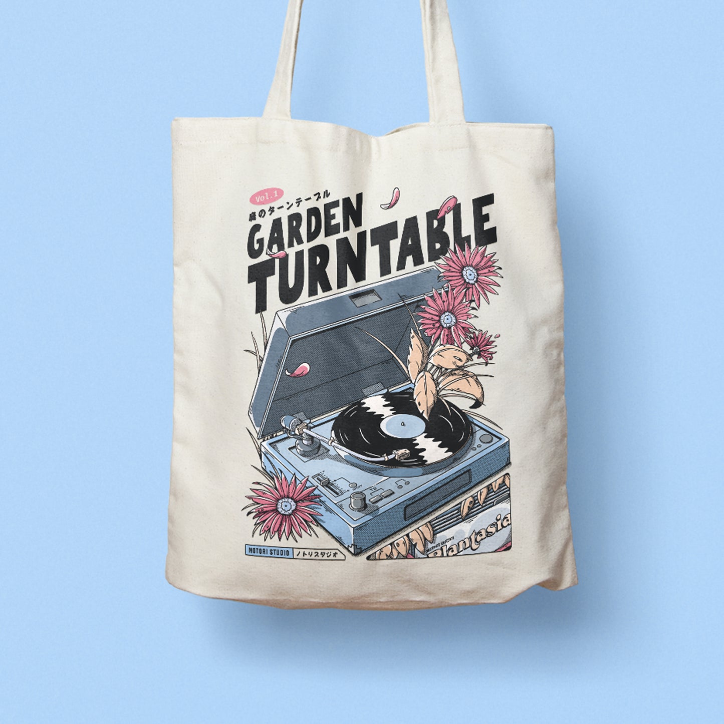 Totebag - Garden Turntable