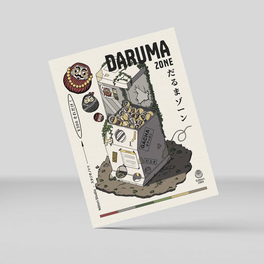 Daruma Zone Mini Print