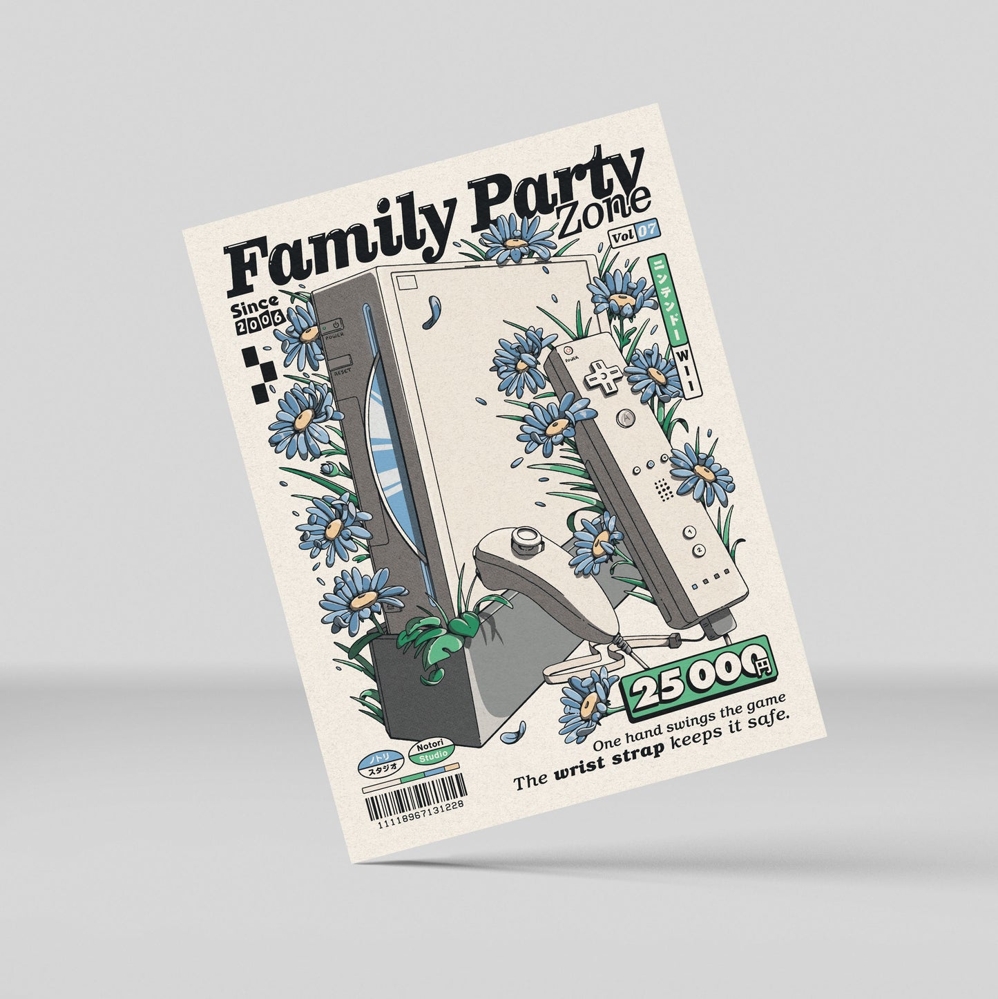 Family Party Zone Mini Print