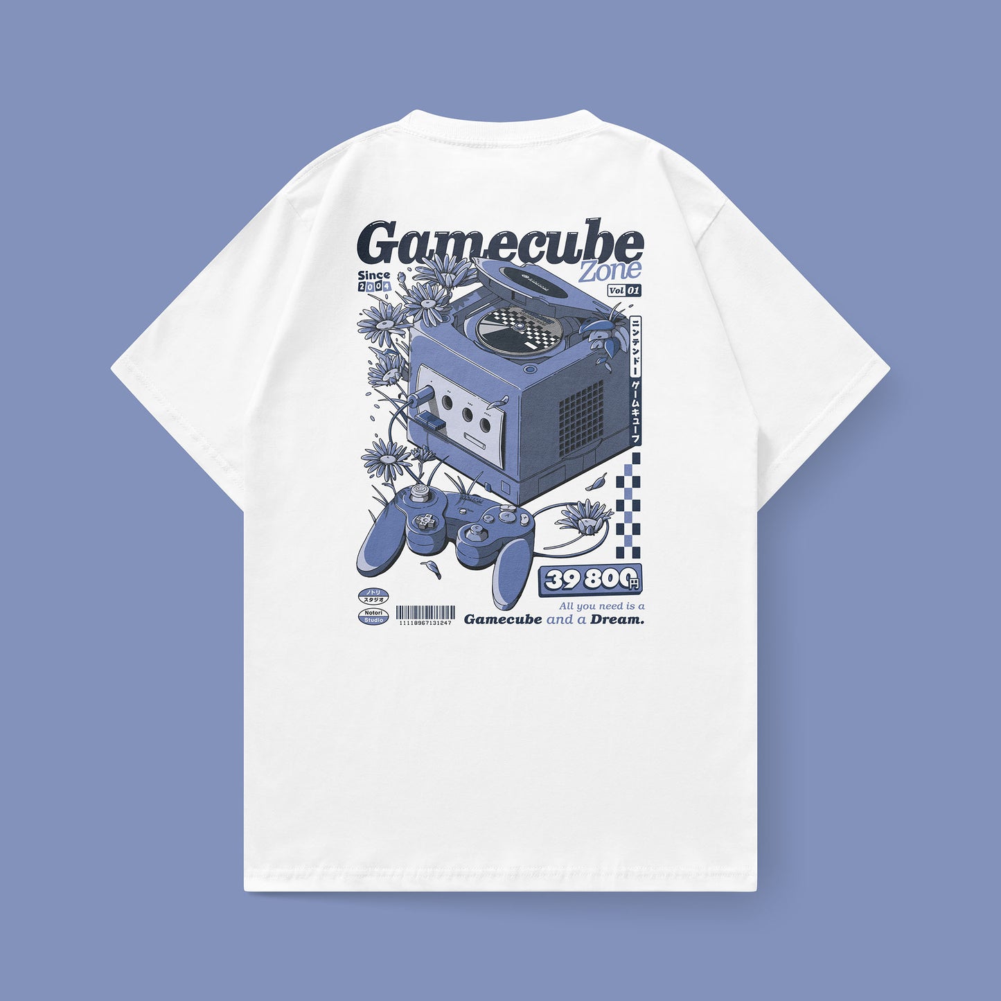 (Précommandes) Tee-shirt unisexe - Gamecube Zone