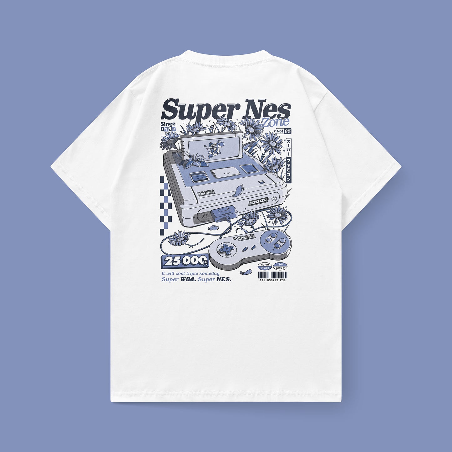 (Précommandes) Tee-shirt unisexe - SuperNes Zone